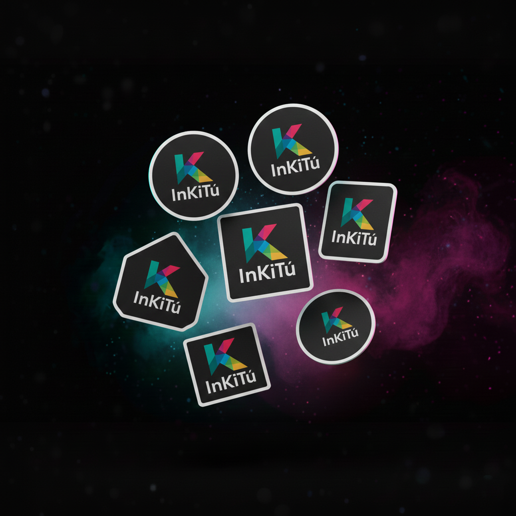 Stickers personalizados contra agua